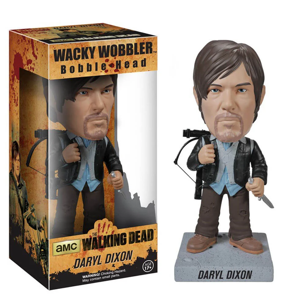 Figurine Biker Daryl Dixon Bobblehead - The Walking Dead Image 1