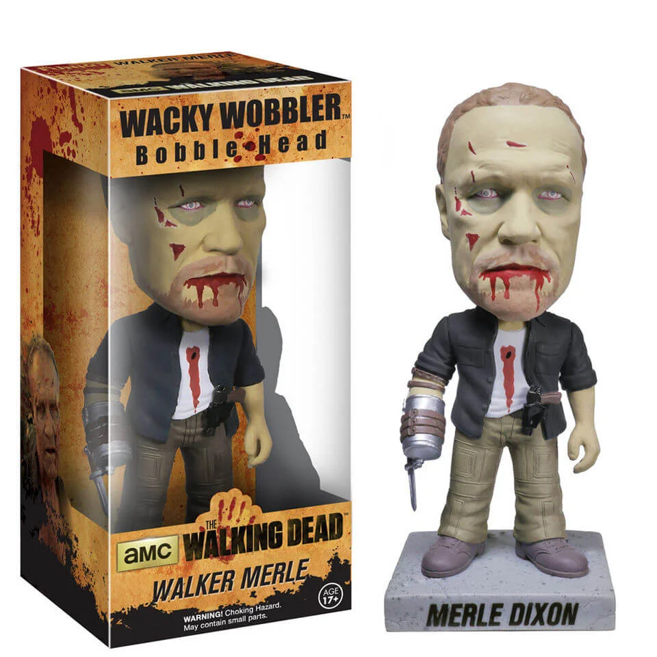 The Walking Dead Merle Zombie Bobblehead Image 1