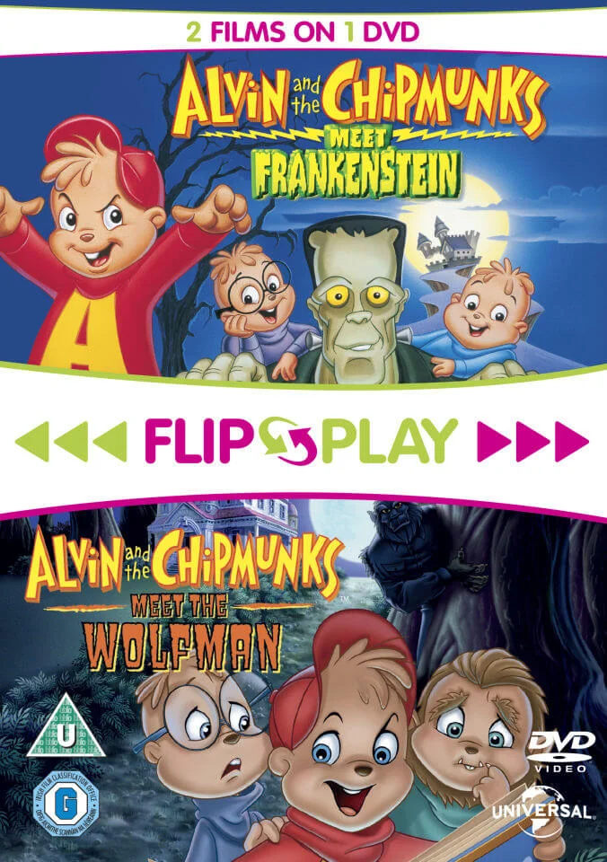 Alvin et les Chipmunks rencontrent Frankenstein / Alvin et les Chipmunks rencontrent le loup (Flip and Play) Image 1