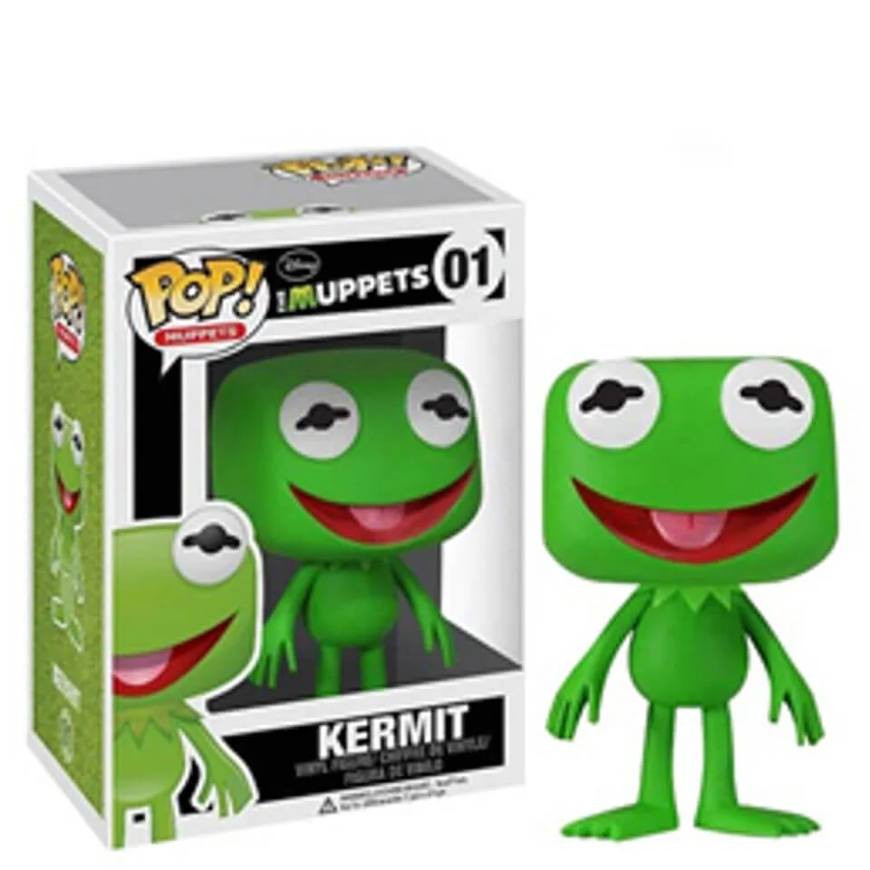 Disney Muppets Most Wanted Kermit The Frog Pop! Vinyl Figure Image 1