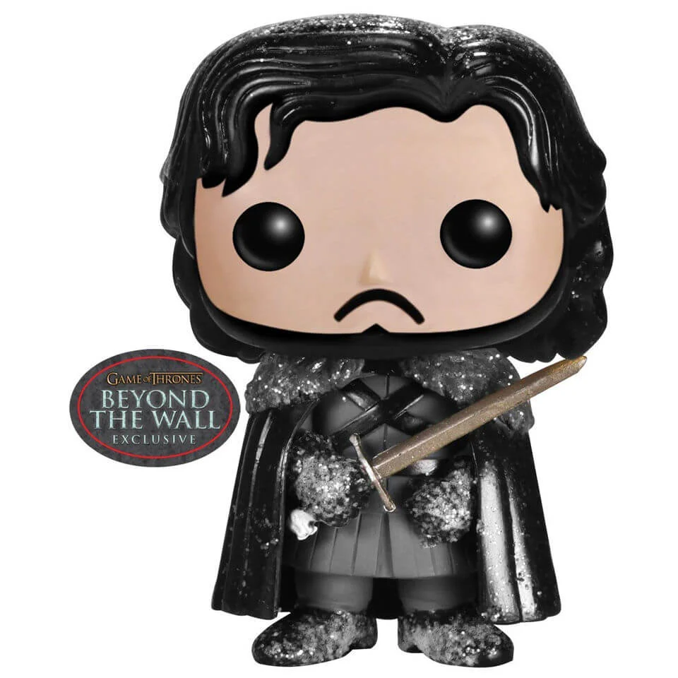 Game of Thrones Snowy Jon Snow Exclusive Pop! Vinyl Figure Image 1