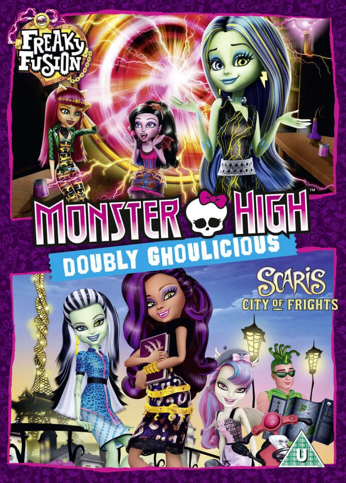 Monster High Doubly Ghoulicious Boxset (Includes Scaris: City of Frights & Freaky Fusion) Image 1