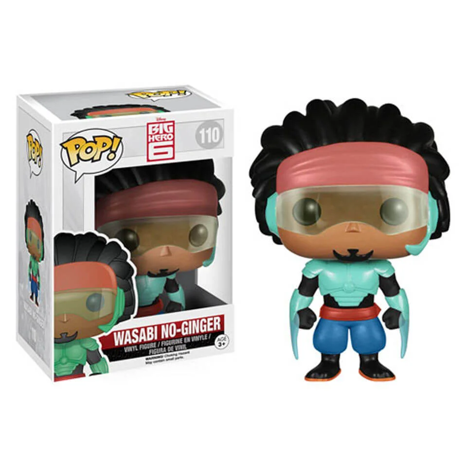 Disney Les Nouveaux Héros Wasabi No-Ginger Figurine Funko Pop! Image 1
