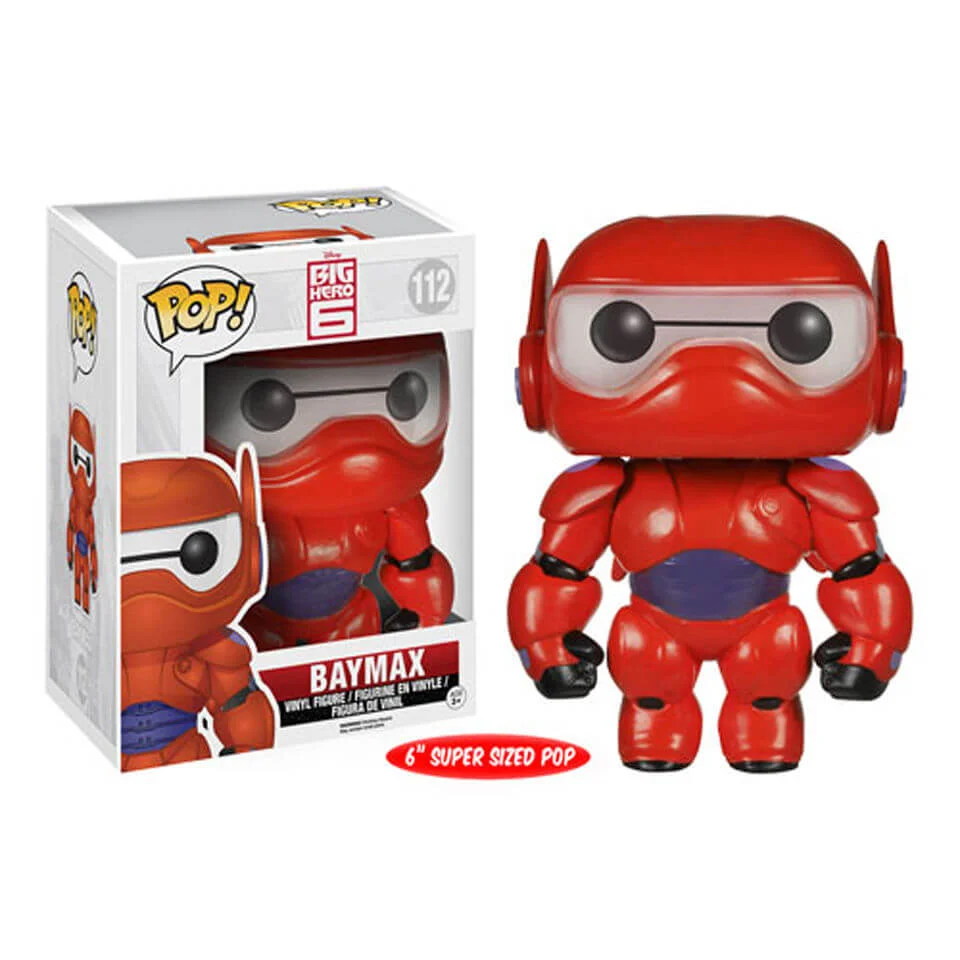 Figurine Pop! Disney Les Nouveaux Héros Baymax 15 cm Image 1