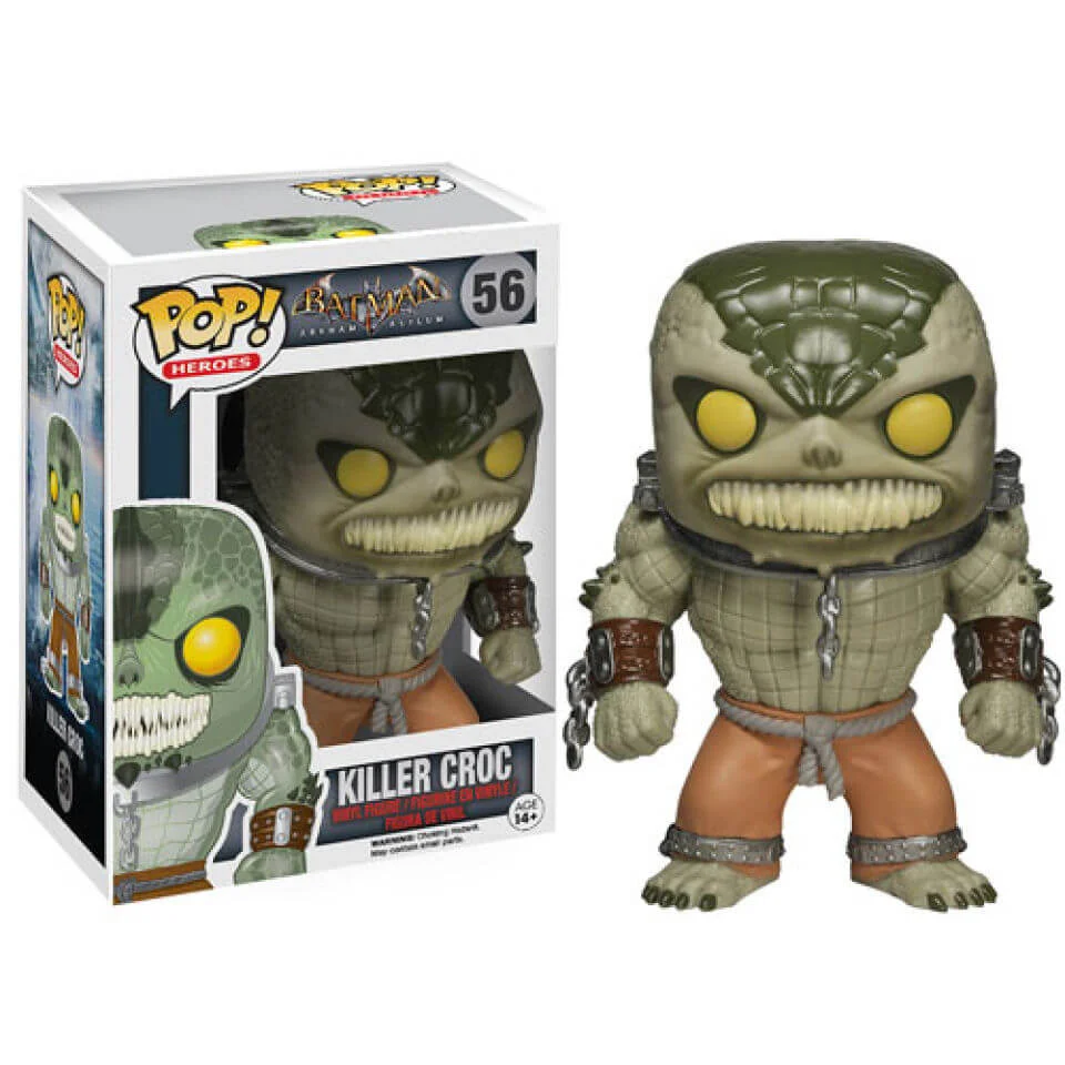 DC Comics Arkham Asylum Killer Croc Figurine Funko Pop! Image 1