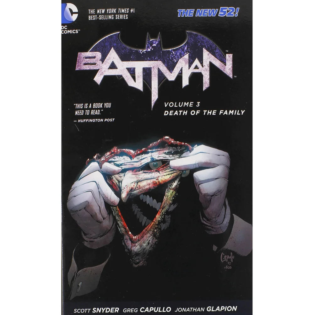 Batman: Death of the Family - Volume 3 (The New 52) Paperback Graphic Novel Image 1