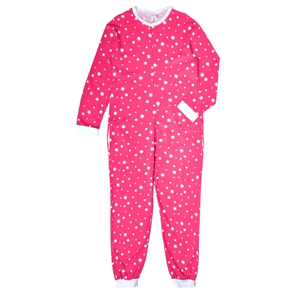 Grenouillère Étoiles pour Femme -Rose - XS/UK 8 Image 1
