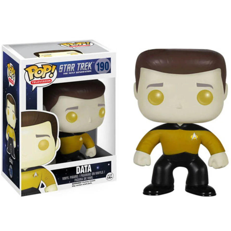 Figurine Pop! Vinyl Data Star Trek : La Nouvelle Génération Image 1