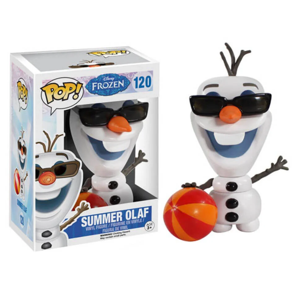 Disney La Reine des Neiges Olaf en été Figurine Funko Pop! Image 1