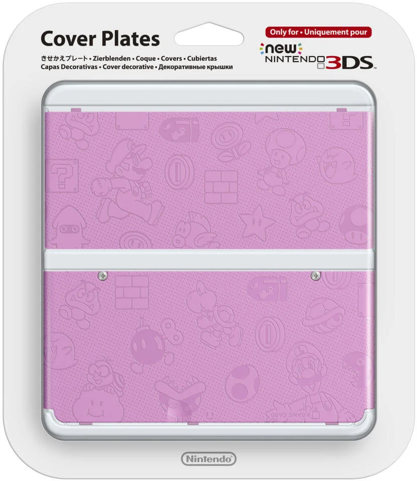 Coque New 3DS -Super Mario Bros. Rose Image 1
