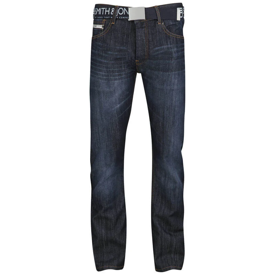 Jean Homme - Droit Smith & Jones Furio - Foncé - 28S - Bleu Image 1