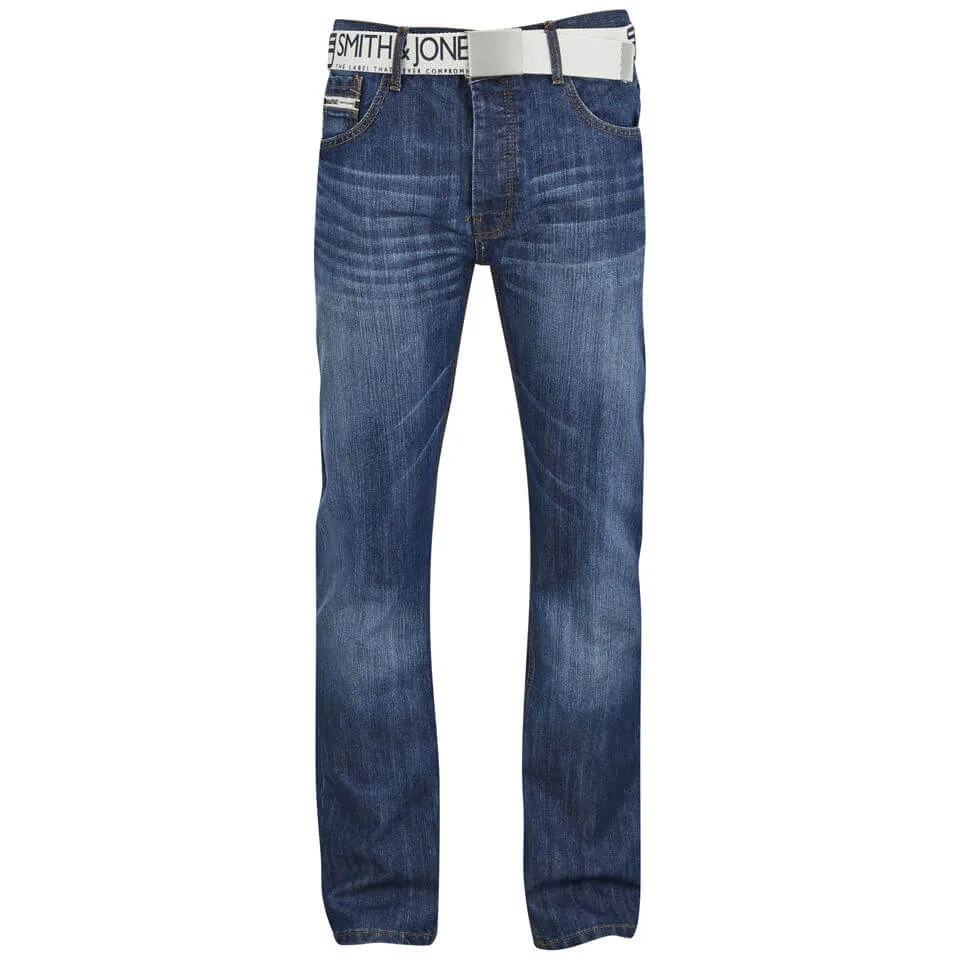 Jean Homme Denim Smith & Jones Furio - Délavé - 28S - Bleu Image 1