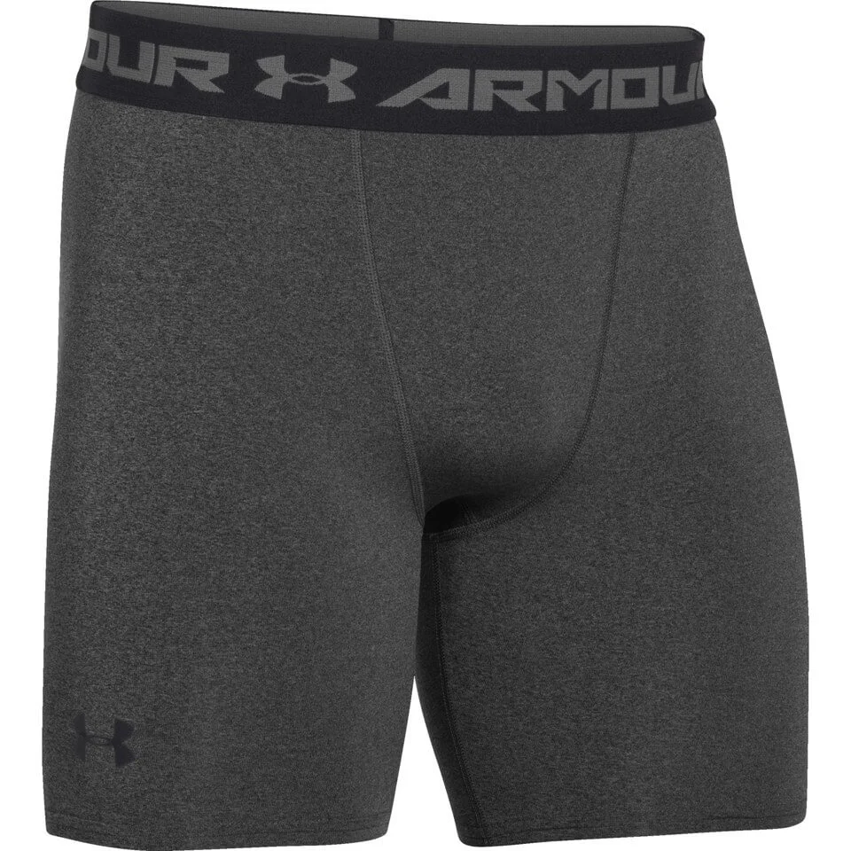 Short Under Armour Heat Gear -Charbon - S - Grey/Black Image 1