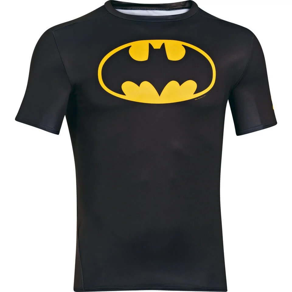 T-Shirt Under Armour® Alter Ego -Batman Noir - S - Black/Yellow Image 1