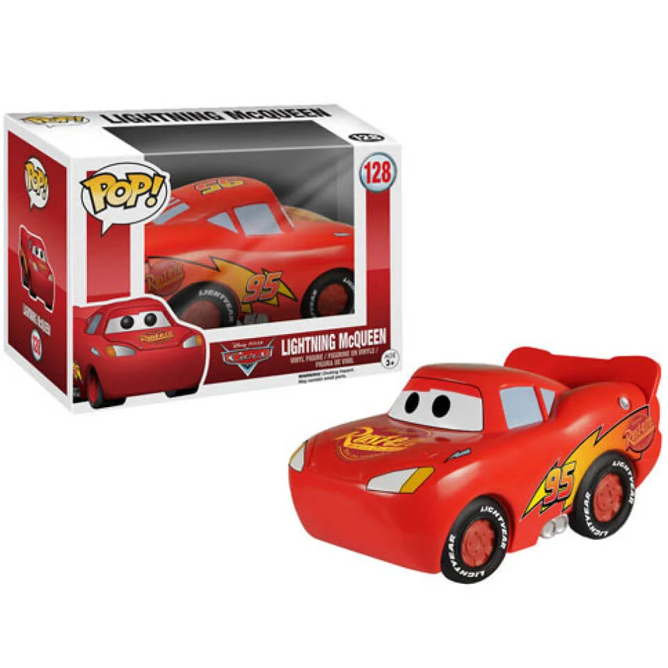 Figurine Pop! Cars Lightning McQueen Image 1