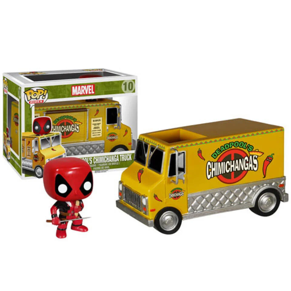 Marvel Deadpool Fourgon Chimichanga Figurine Funko Pop! Image 1