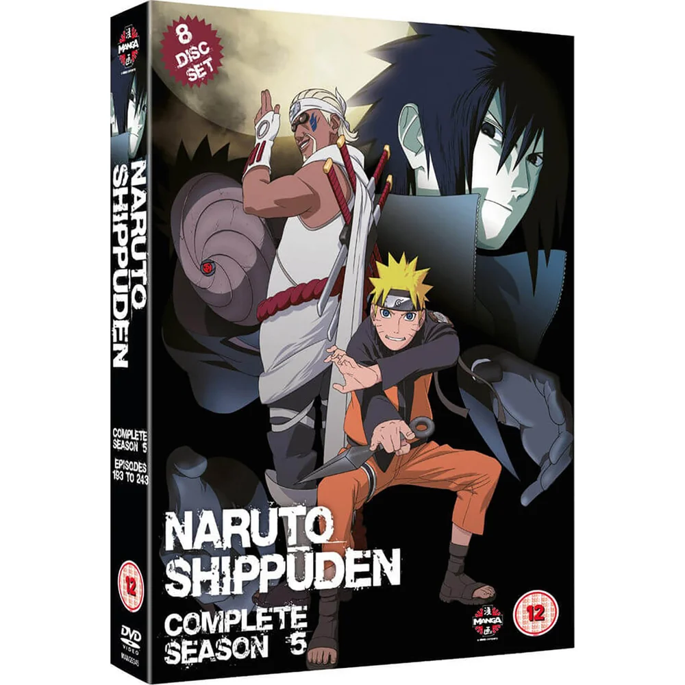 Naruto Shippuden - Série 5 Coffret (Épisodes 193-243) Image 1