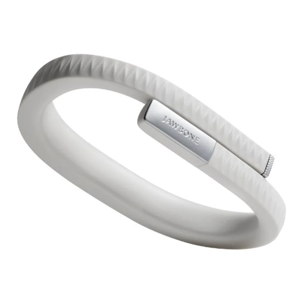 Up By Jawbone Sleep and Activity Tracking/Health and Fitness Wristband - Light Grey - Large - Grade A Refurb Image 1