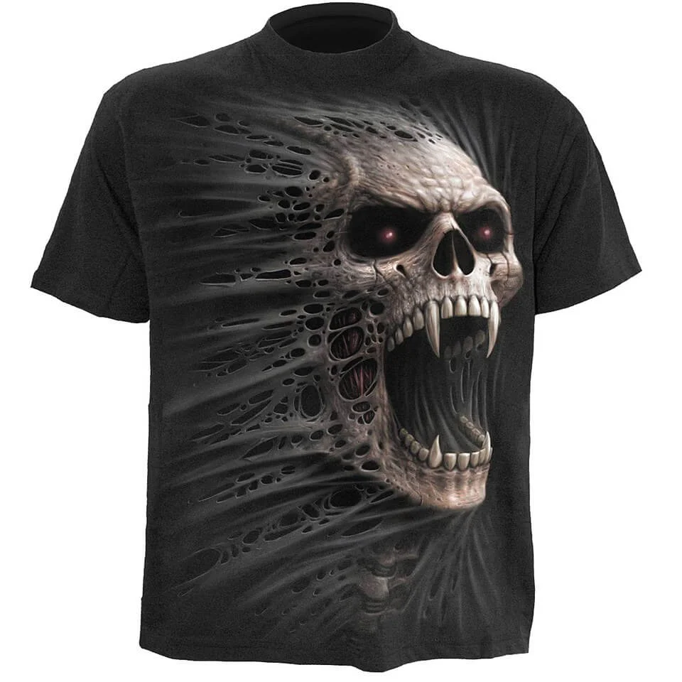 T-Shirt Homme CAST OUT Spiral - Noir - L - Noir Image 1