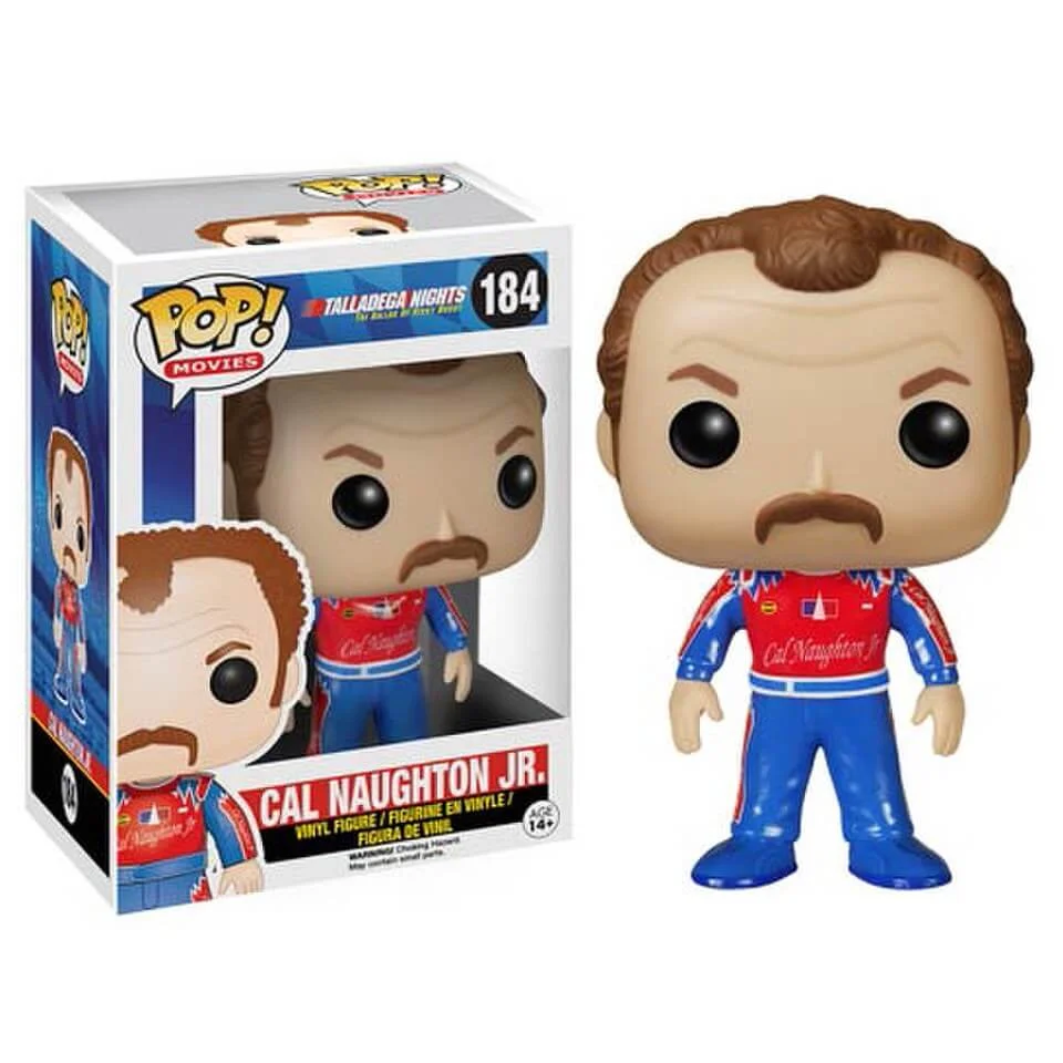 Figurine Funko Pop! Ricky Bobby : Roi du circuit Cal Naughton Image 1