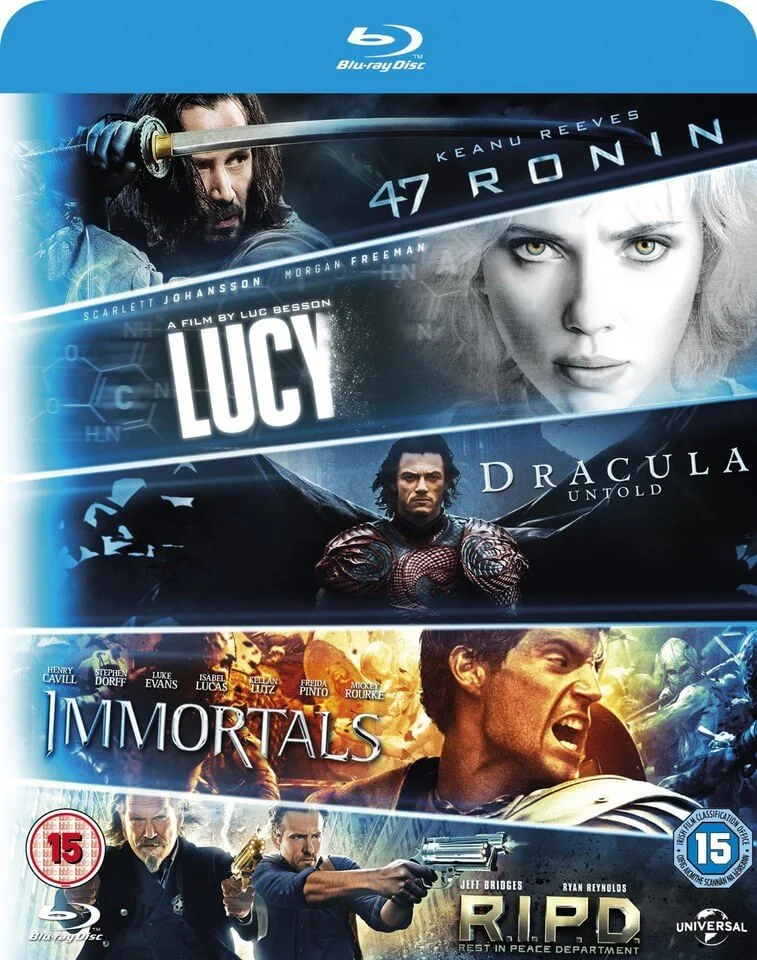 Coffret Starter Lucy, Dracula Untold, 47 Ronin, Immortals, R.I.P.D Image 1