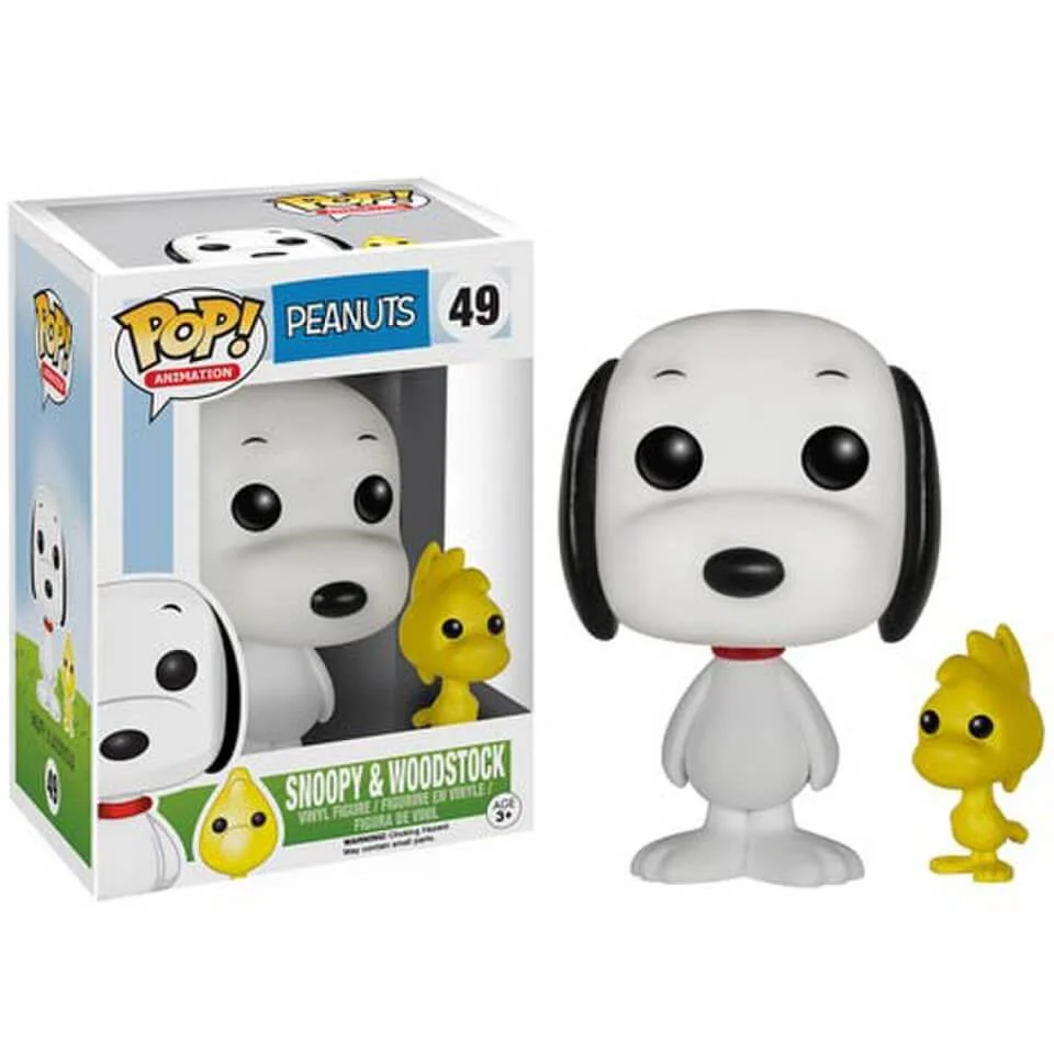 Figurine Pop! Snoopy et Woodstock Peanuts Image 1