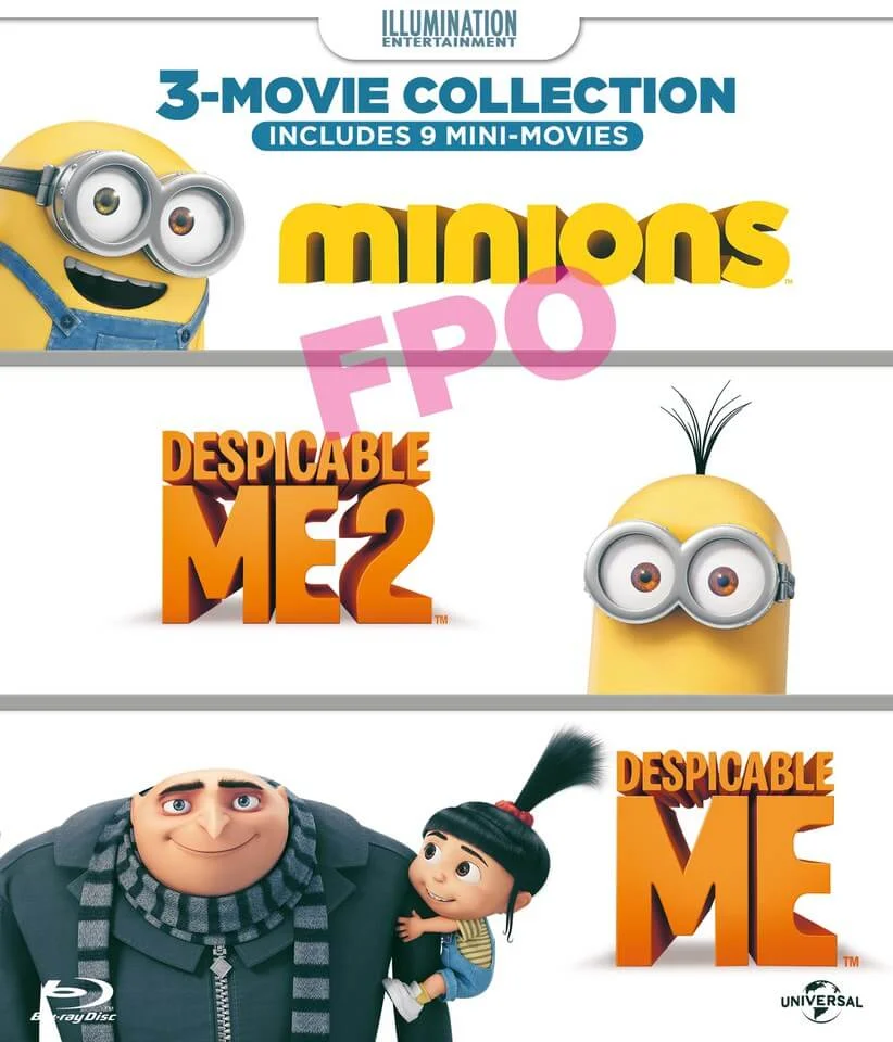 La collection Les Minions : Moi, moche et méchant 1 & 2 + Les Minions Image 1