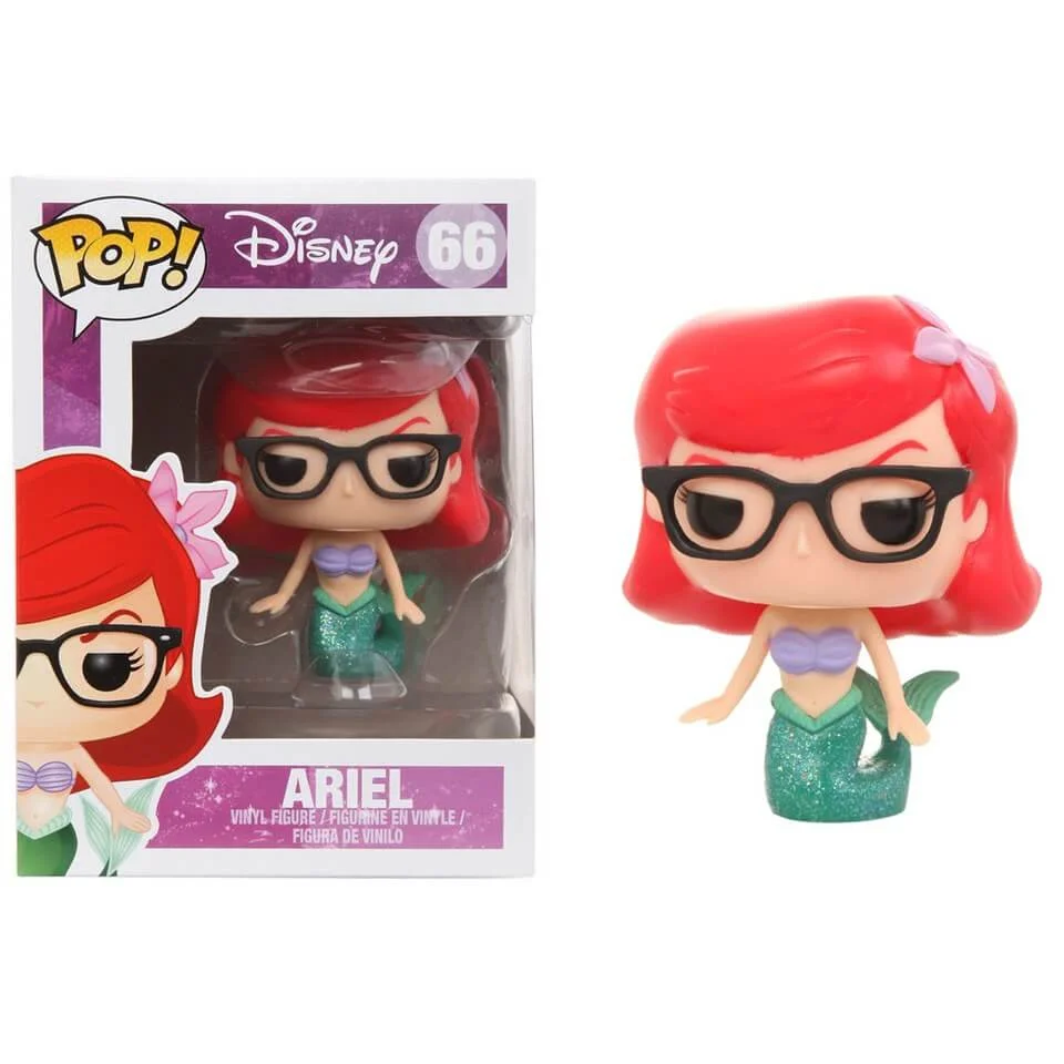 Disney La Petite Sirène Ariel Hipster Figurine Funko Pop! Image 1