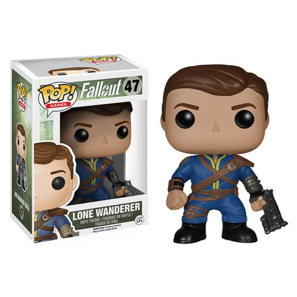 Fallout Lone Wanderer Pop ! Figurine en vinyle Image 1