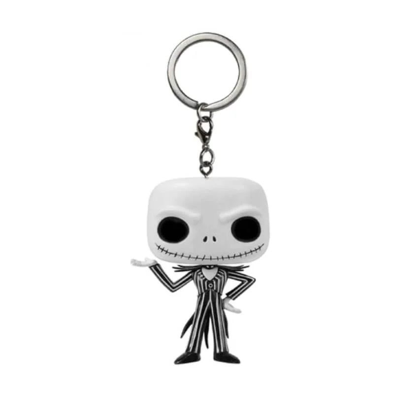 Disney The Nightmare Before Christmas Jack Skellington Pocket Pop ! Porte-clés en vinyle Image 1
