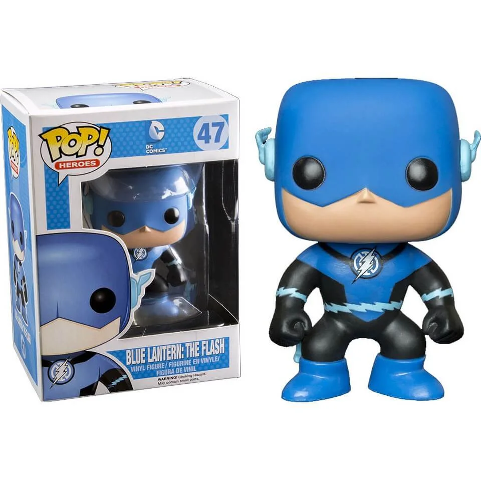 Figurine Pop! Blue Lantern Flash EXC - DC Comics Image 1