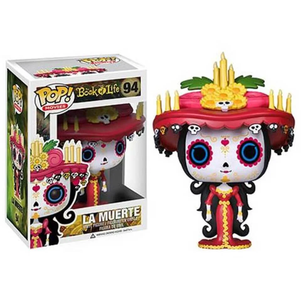 Book of Life La Muerte Glow in the Dark Exclusive Pop! Vinyl Figure Image 1