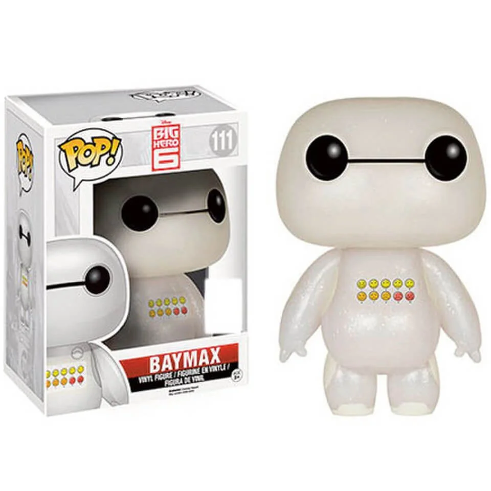Disney Big Hero 6 Baymax Emoticon Chest SDCC Exclusive Pop! Vinyl Figure Image 1