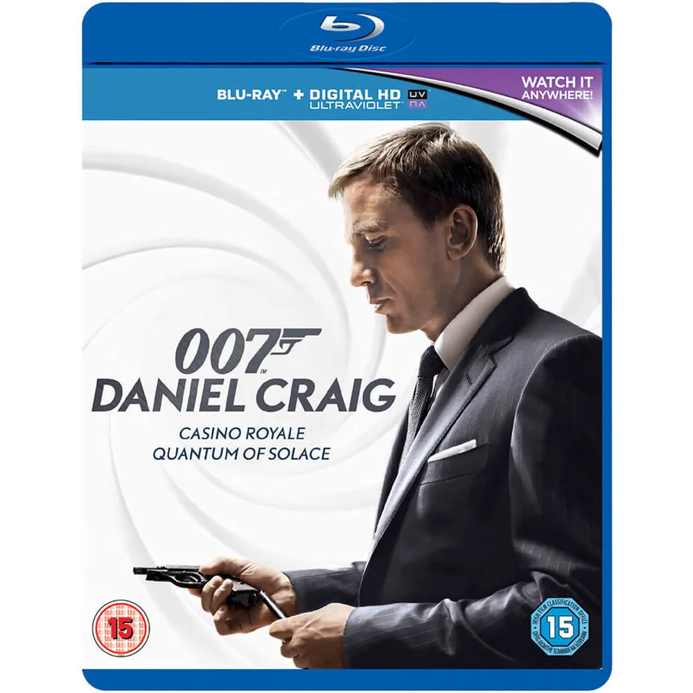 Daniel Craig 007 Double Pack - Casino Royale / Quantum of Solace (Incluant une copie HD UltraViolet) Image 1