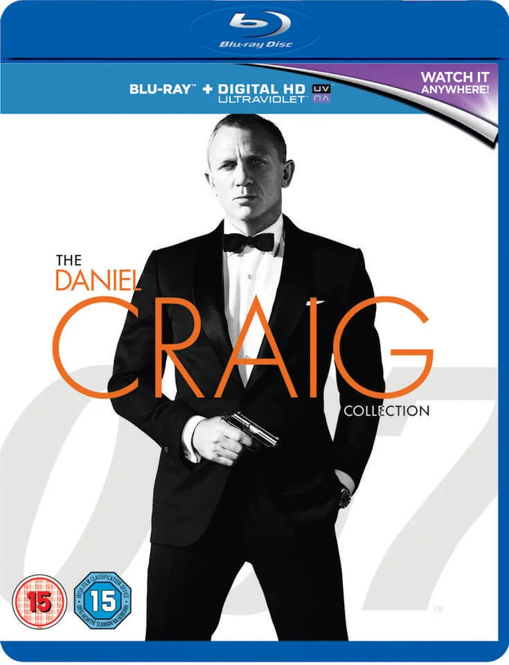 Daniel Craig 007 Triple - Casino Royale / Quantum of Solace / Skyfall (+ UV) Image 1