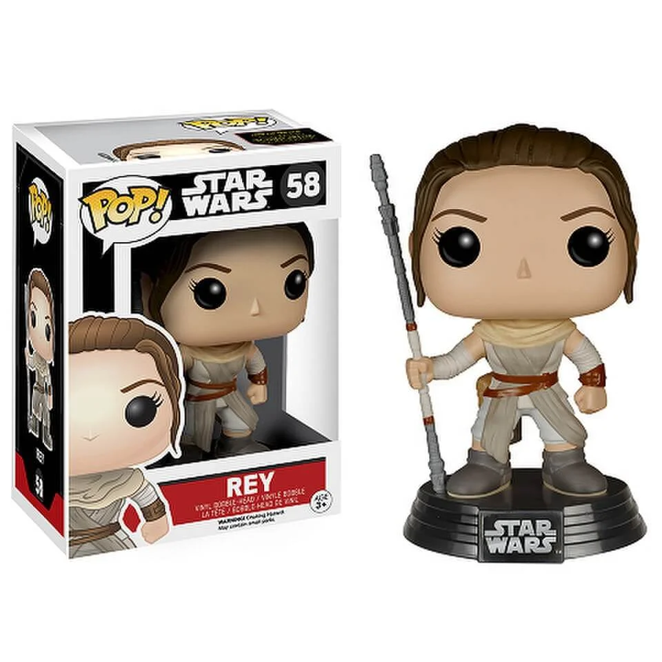 Star Wars Le Réveil de la Force Rey Figurine Funko Pop! Image 1