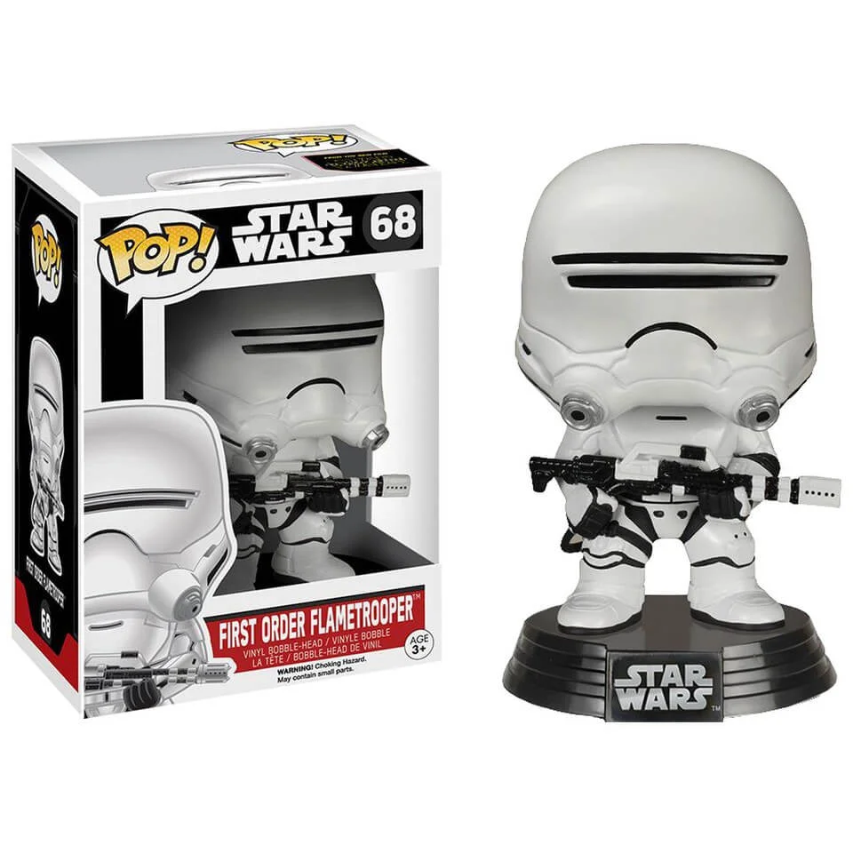 Star Wars Le Réveil de la Force First Order Flametrooper Figurine Funko Pop! Image 1