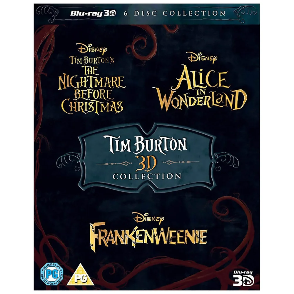 Collection Tim Burton 3D (comprend des copies 2D) Image 1