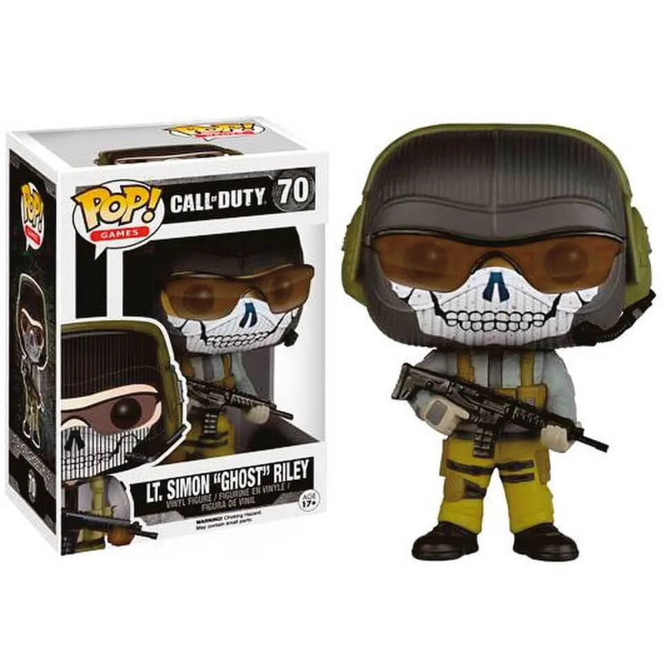 Figurine Pop! Vinyl Lt. Simon Ghost Riley Call of Duty Image 1