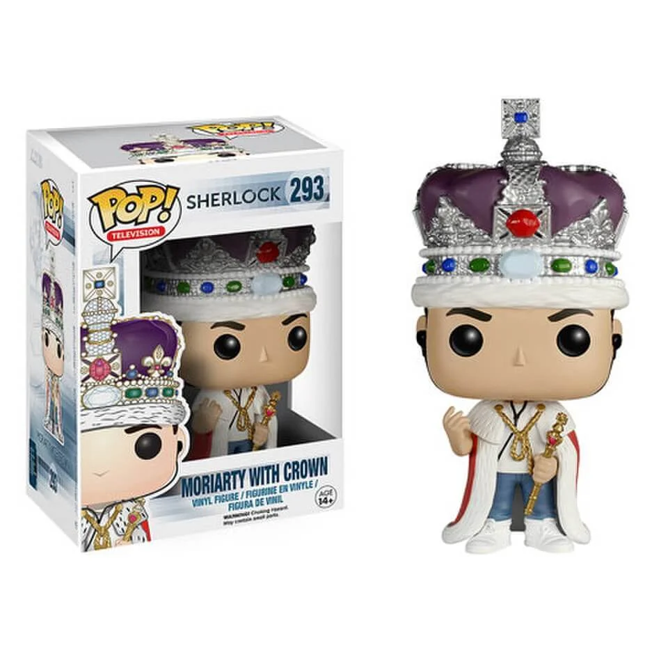 Figurine Pop! Moriarty avec Couronne Sherlock Image 1