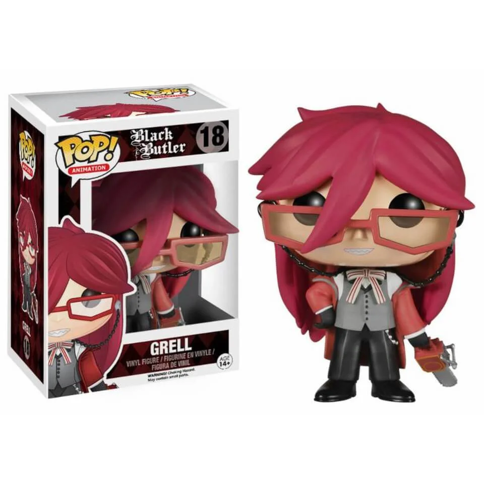 Figurine Black Butler Grell Pop! Vinyl Image 1