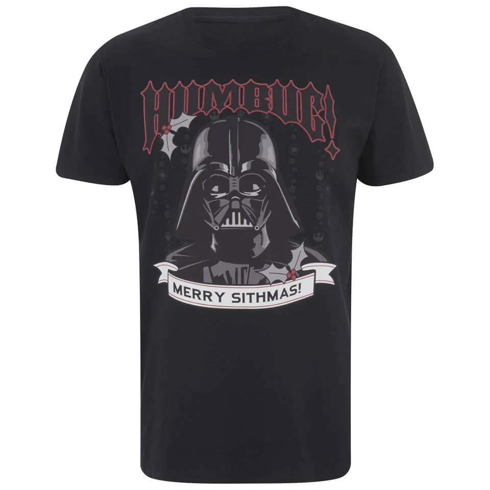 Star Wars Dark Vador "Merry Sithmas" T-Shirt de Noël - Noir - S - Noir Image 1