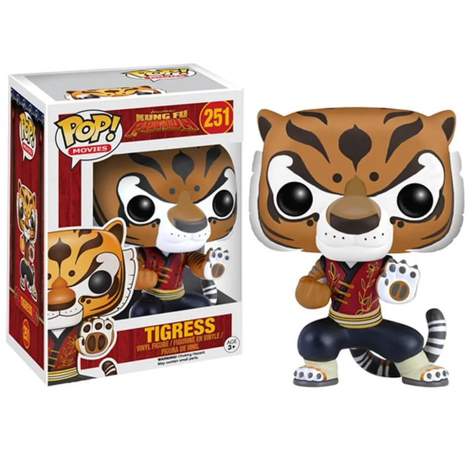 Kung Fu Panda Tigress Figurine Funko Pop! Image 1