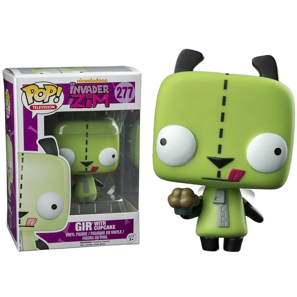 Invader Zim Cupcake Gir Pop! Vinyl Figure Image 1