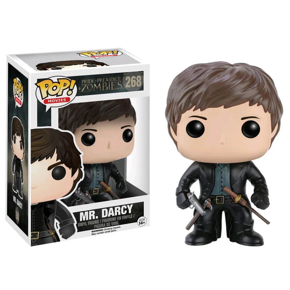 Figurine Mr Darcy Orgueil et Préjugés et Zombies Funko Pop! Image 1