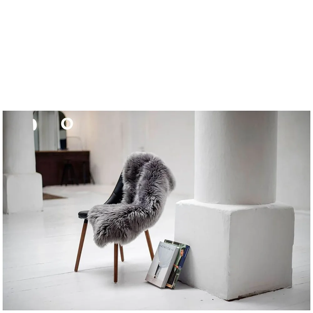 Tapis en Peau de Mouton Royal Dream - Gris Image 1