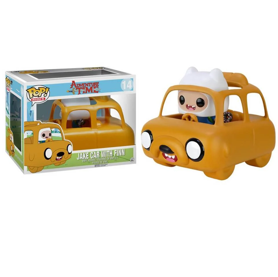 Figurine Pop! Adventure Time Jake Car et Finn Image 1