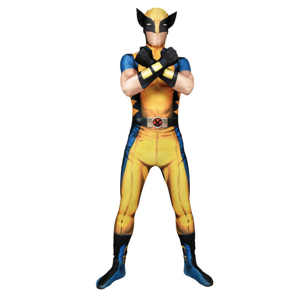 Morphsuit Adulte - Marvel : Wolverine - M - Citron Image 1