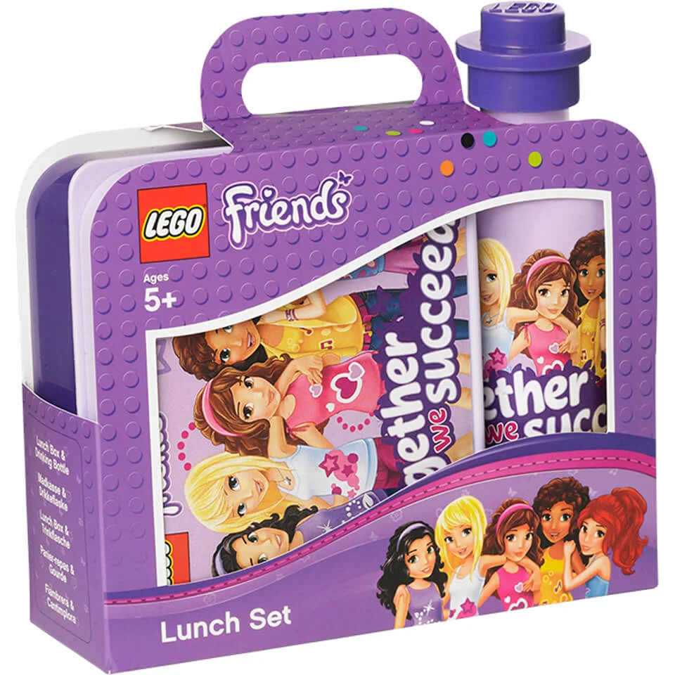 LEGO Friends Panier-Repas et Gourde - Violet Image 1