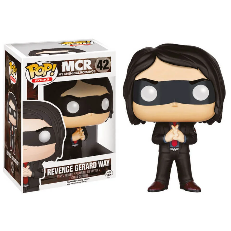 Figurine My Chemical Romance Black Revenge Gerard Way Pop! Vinyl Image 1